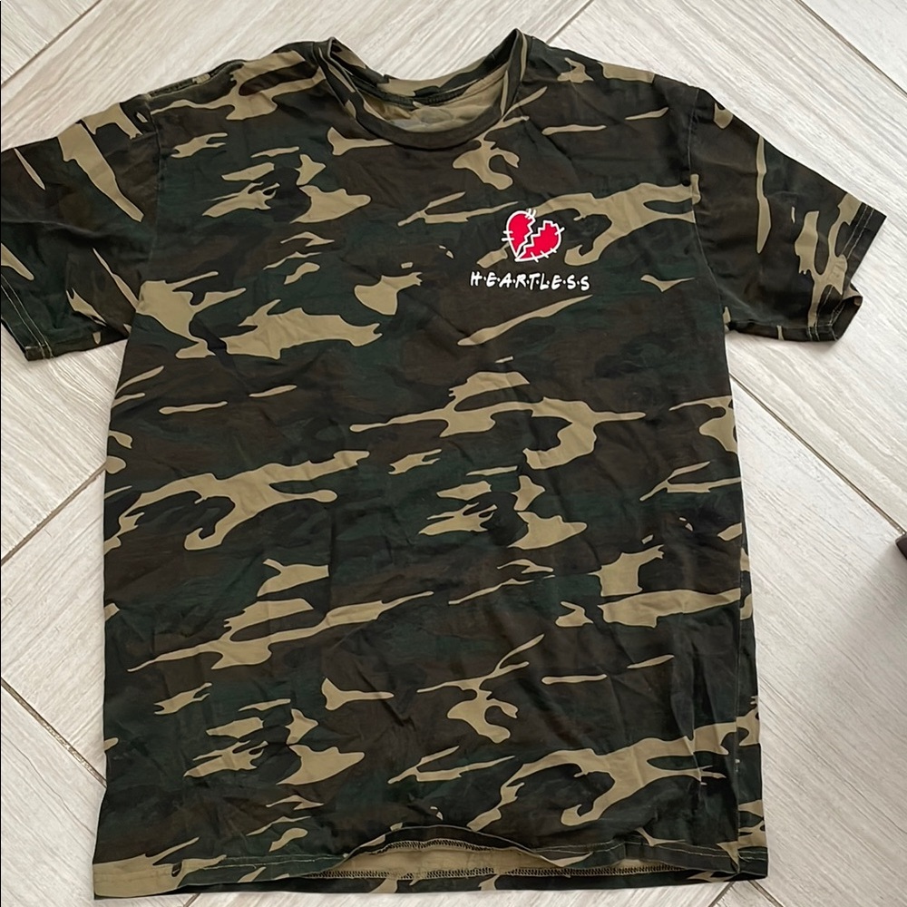 Heartless Camouflage  T-Shirt